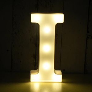 LED Leuchtbuchstabe 3D, 22 cm Buchstabe I