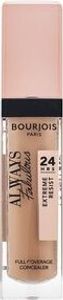 Bourjois Always Fabulous 24HRS Extreme Resist Korektor Tekutý korektor na zjednotenie tónu pleti 400 Rose Beige 6 ml
