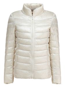 Damen Daunenmäntel Outwear Lässig Mantel Winter Jacke Übergangsjacke Freizeitjacke Weiß,Größe XL Weiß,Größe XL