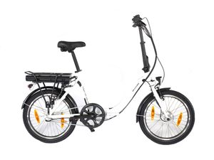 ALLEGRO E Bike Pedelec Klapprad Faltrad Elektro Bike E Fahrrad Compact 20 Zoll faltbar kompakt 3 Gang Shimano Nabenschaltung 36V 10,4AH 374Wh, Akku ws