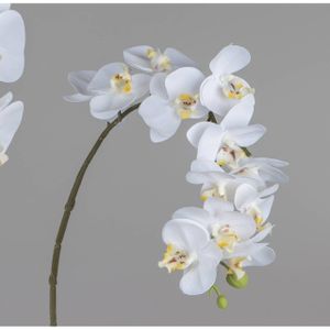 künstliche Deko Orchidee Real Touch L. 56cm weiß Formano Kunstblumen