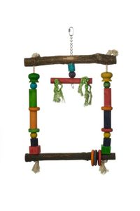 Beeztees Schaukel Papagei - Vogelspielzeug - 35x56 cm