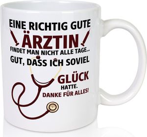 Dankeschön für Ärztin | Arzt Tasse | Danke für Alles vl5 - Tasse Weiß