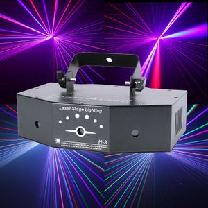 Laser RGB Showlaser DJ Lasereffekt DMX Disco Show Party Licht Bühnenbeleuchtung 500mW