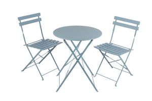 Lifetime Garden Bistro Set - Tisch mit 2 Stühlen - Blau