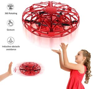 Geschenke zum 5-8 Jahre alt Mädchen Fliegender Ball Spielzeuge Mini Drohne für Kinder Handgesteuert RC Spielzeuge Air Magic Hogs UFO Spielzeuge mit LED Beleuchtung zum Kinder