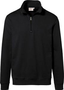 HAKRO Zip-Sweatshirt Premium 451, schwarz, M