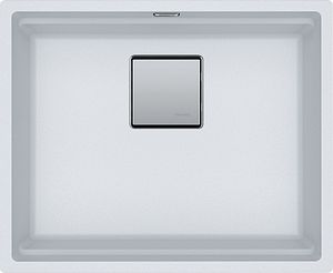 FRANKE KUBUS 2 KNG 110-52 Unterbauspüle / Fraganit / Glacier / Druckknopf / 60 cm