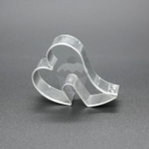 Ausstecher - Gekrümmte Herzen auf Tasse  Smolík Material:: Metal, Farbe:: Silber, Geschirrspülmaschine:: Nein