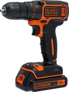 Black & Decker BDCDC18K Akkuschrauber Bohrschrauber 18V 1.5Ah mit Koffer Black & Decker BDCDC18K Akkuschrauber Bohrschrauber 18V 1.5Ah mit Koffer