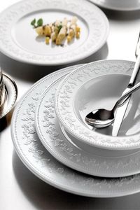 Hermia Concept, Kütahya Porselen,(24 Stücke), Abendessen , Weiß, 100% Porzellan