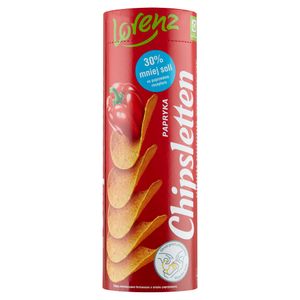 Chipsletten Kartoffelchips Paprika 100 G