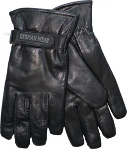 Damen Lammnappa Lederhandschuhe Handschuhe echtleder Lamm-Nappaleder schwarz, Größe:8=M Handumfang 22cm