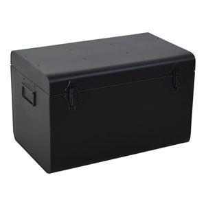 LOFT42 Box Aufbewarungsbox Medium - Metall - Schwarz - 50x31x31