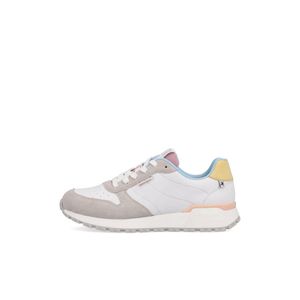 Rieker Sneaker - Swan White / Stone Grey Glattleder Größe: 39 Normal