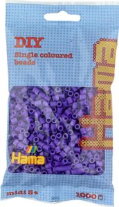 Hama-Perlen Lila 1000Stück, 1Beutel
