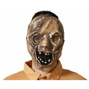 Maske Zombie Braun