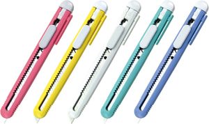 NT Cutter FA-120P Kunststoff-Gehäuse Pastellfarben zufällige Farbe (1 Stück)