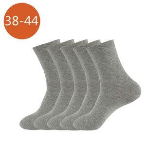 5 Paar Sneaker Socken Herren Damen Sneakersocken Weich & Elastisch Baumwolle 38-44 Grau