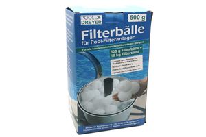 Pool Dreyer Filterbälle für Sandfilteranlagen, 500 gr, Wiederverwendbarer Poolreiniger - Filterball Nr. 01052