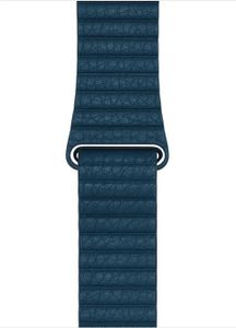 Apple MQV52ZM/A, Band, Smartwatch, Blau, Apple, Watch 42mm, Leder