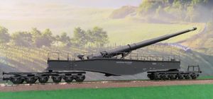 Rivarossi HR S 6534 H0 Eisenbahngeschütz K5 grau DR EP II DC limitiert Rivarossi HR S 6534 H0 Eisenbahngeschütz K5 grau DR EP II DC limitiert
