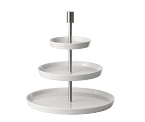 Thomas Loft Weiss Etagere rund 3-tlg., 11900-800001-25313