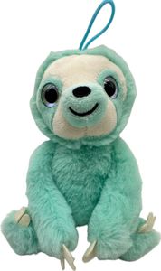 Soma Faultier Kuscheltier XXL 25 cm Faultier Plüschtier Anime Kawaii Plush Stofftier Cute Plushies Plüschtiere Plushie Halloween Weihnachten Geschenke für Kinder Faultier blau türkis