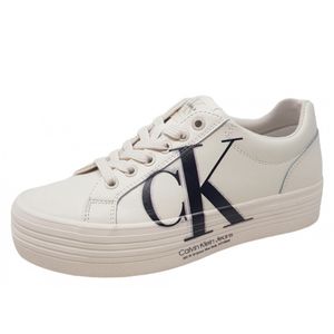 Calvin Klein Platform Damen Sneaker in Weiß, Größe 39