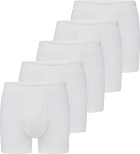 ESGE 5er Pack - Doppelripp Retro Short / Pant Ohne Seitennähte, Doppelripp Pant mit Eingriff, 100 % Baumwolle