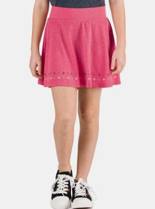 Růžová vzorovaná sukně pro dívky SAM 73 - 164