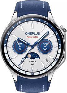 OnePlus Watch 2 47 mm Bluetooth Blau (Nordic Blue)