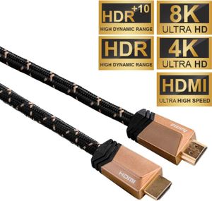 Ultra vysokorýchlostný kábel HDMI 3 m 8K pozlátený Ultra vysokorýchlostný kábel HDMI 3 m 8K pozlátený