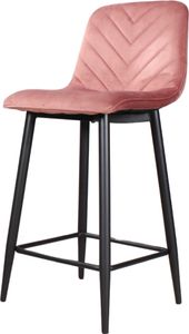 Gaby Barhocker Samt 65 cm 2.0 - Rosa
