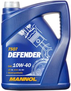 Mannol Defender 10W-40 5 Liter Kanne Reifen