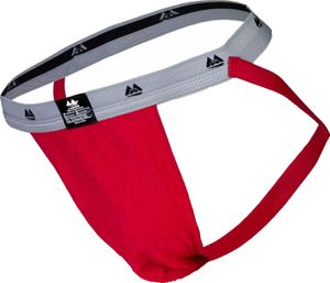 MM Sports - Herren Jocks - The Original Swimmer/Jogger Jockstrap 1 inch Red - Rot - 1 x Größe S MM Sports - Herren Jocks - The Original Swimmer/Jogger Jockstrap 1 inch Red - Rot - 1 x Größe S