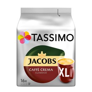 TASSIMO Kapseln Aktions-Paket 8 Packungen (4 Sorten) + Vivy 2 Schwarz gratis