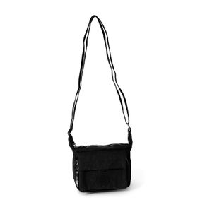 Bag Street Damen Handtasche Abendtasche Tasche schwarz Nylon 17x15x7 D2OTJ232S