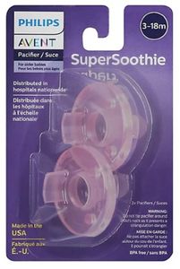 Avent Soothie Schnuller  Monate 3+, Rosa