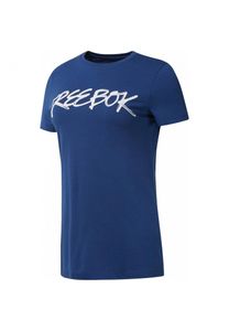 Reebok Script Tee T-Shirt Blau DH3730