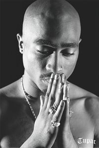 Tupac Poster Pray  91,5 x 61 cm