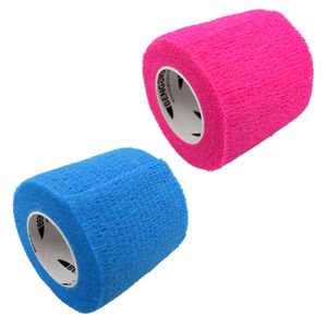 Bandage 5cm selbsthaftend Haftbandage pink oder blau Fixierbandage Handbandage, Farbe:pink
