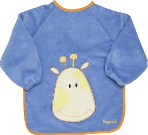 Playshoes Ärmel-Lätzchen lang Arm blau, 1 Stück