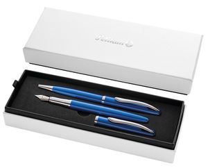 Zestaw instrumentów piśmiennych Pelikan Jazz Noble Elegance sapphire 1 biro + 1 pióro wieczne