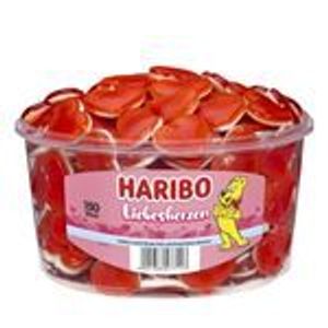 Haribo love hearts sweet fruit gum hearts with foam sugar 1200g