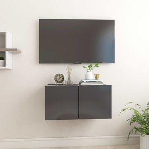Chunhe TV-Hängeschrank Grau 60x30x30 cm