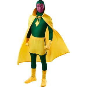 WandaVision - "Deluxe" halloweenský kostým - pánský BN4951 (XL) (zelená/žlutá)
