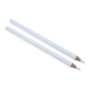 1-2 Kreidestift für Näharbeiten auswaschbar Schneiderkreidestift Markierstift Nähstift, Farbe:weiß | 2 Stück