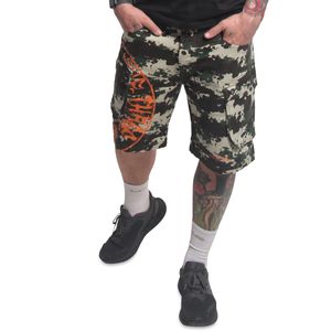 Yakuza Herren Tweak Cargo Shorts, Camouflage, 40W
