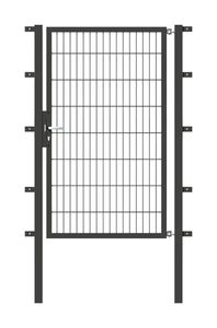 Alberts Einzeltor Flexo mit Zubehör | verschiedene Breiten und Höhen | anthrazit | Breite 100 cm | Höhe 160 cm